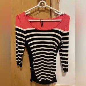 Maurices 3/4 Length Sleeve Sweater: Size S